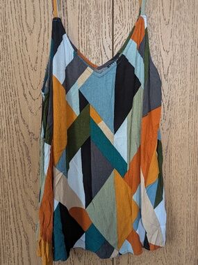 Torrid Multicolor Tank Top Blouse